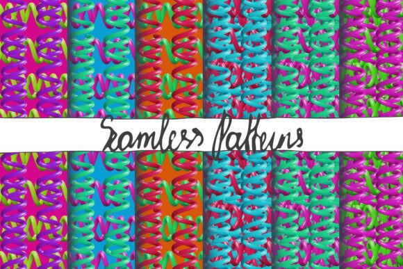 Abstract Spirals Seamless Patterns: A Modern Design Solution for Creative Professionals